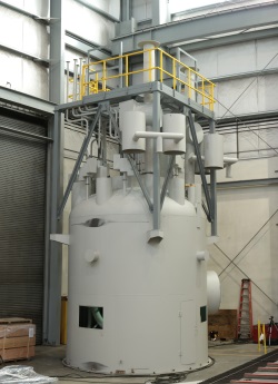 NuScale upper module mock-up - 250 NuScale upper module mock-up - 250